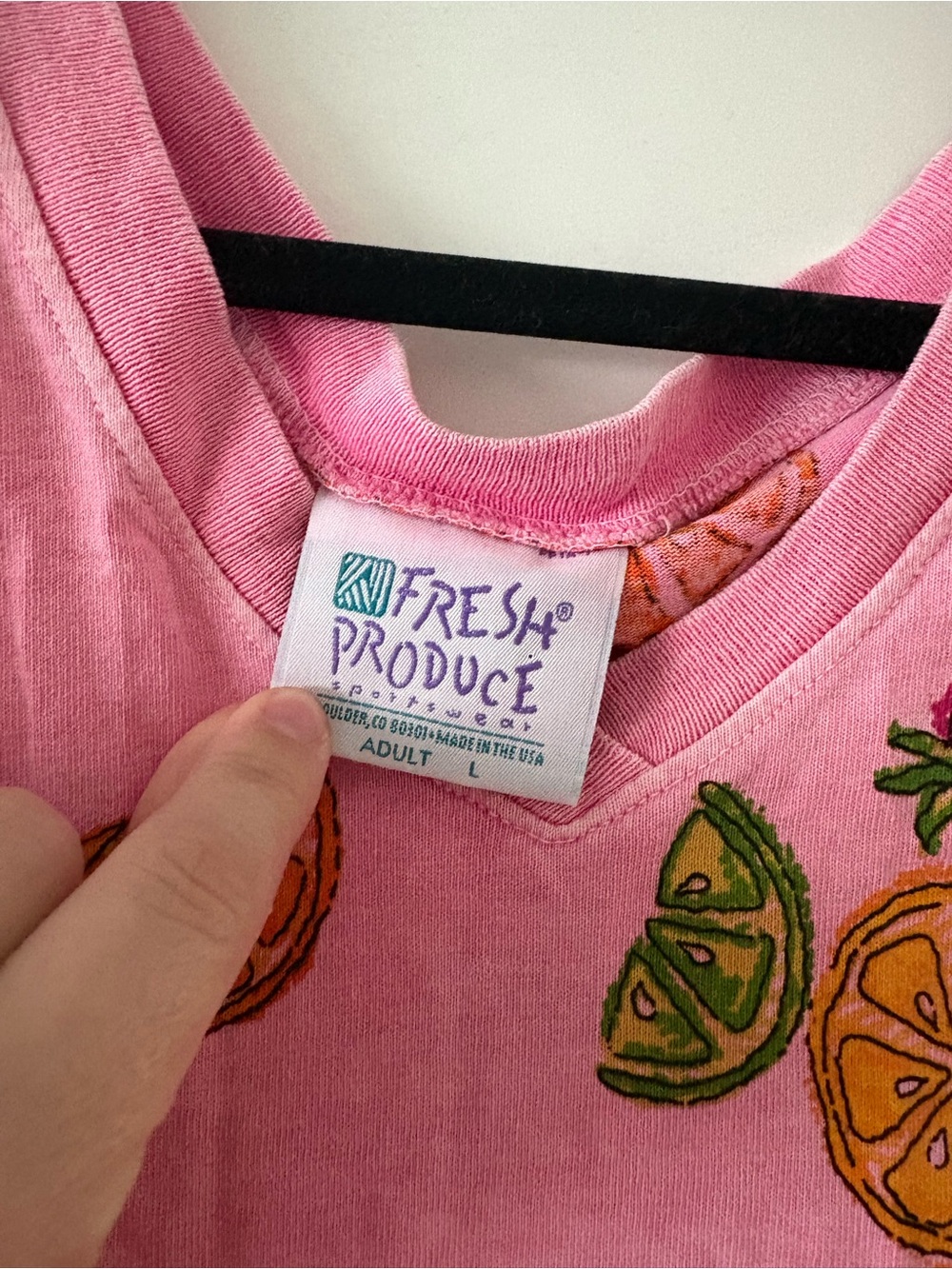 Vintage fresh produce Pink Citrus Slice dress - Picture 2 of 3
